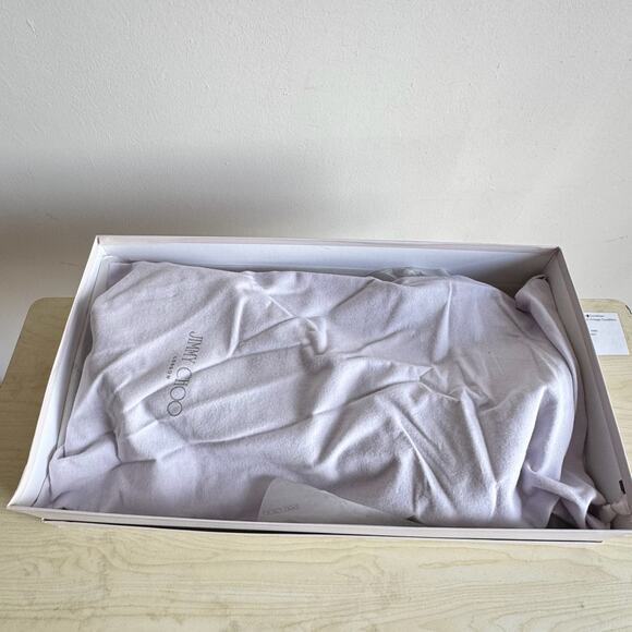 JIMMY CHOO Agathe Black Leather Knee-High Boots (w/box + dustbag) - Picture 16 of 16